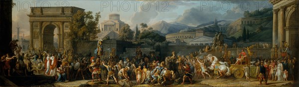 The Triumph of Aemilius Paulus, 1789. Creator: Carle Vernet.