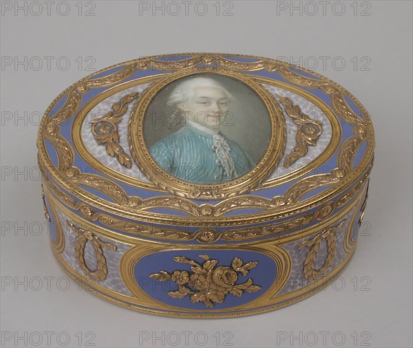 Snuffbox, 1771-72. Creator: Charles Le Bastier.