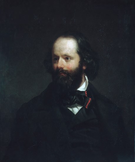 Portrait of the Artist, ca. 1850. Creator: Charles Loring Elliott.