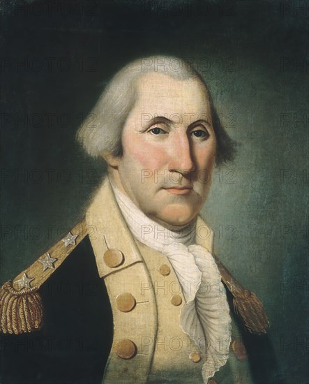 George Washington, ca. 1790. Creator: Charles Peale Polk.