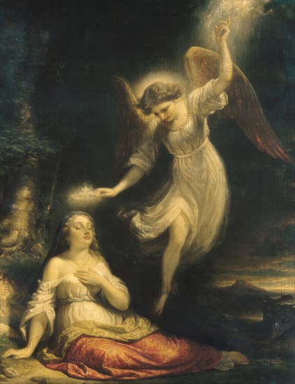 Mercy's Dream, 1858. Creator: Daniel Huntington.