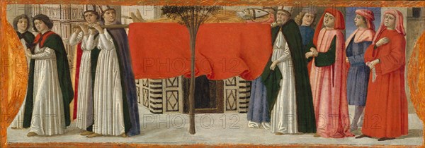 The Burial of Saint Zenobius, ca. 1479. Creator: Davide Ghirlandaio.