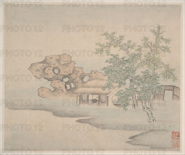 Landscapes, dated 1646. Creator: Fan Qi.