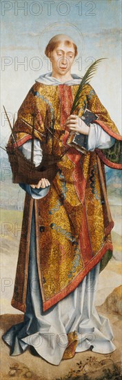 Saint Vincent, Patron Saint of Lisbon. Creator: Frey Carlos.