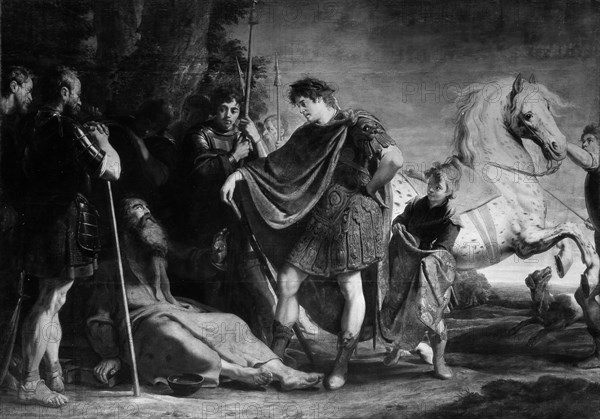 The Meeting of Alexander the Great and Diogenes. Creator: Gaspar de Crayer.