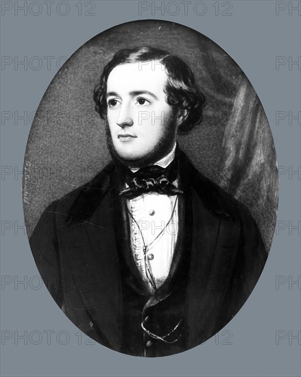 Portrait of a Gentleman, ca. 1845-1850. Creator: George Lethbridge Saunders.
