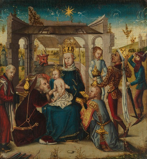 Adoration of the Magi, ca. 1470-90. Creator: Unknown.