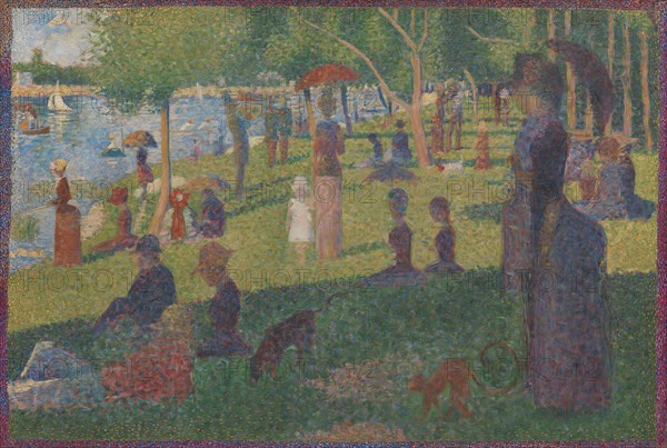 Study for "A Sunday on La Grande Jatte", 1884. Creator: Georges-Pierre Seurat.