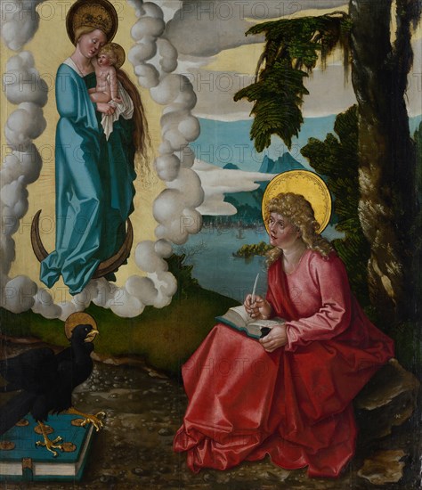 Saint John on Patmos, ca. 1511. Creator: Hans Baldung.