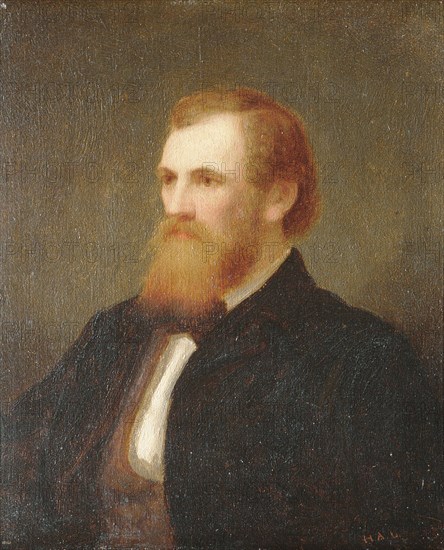 John Quincy Adams Ward, 1863. Creator: Henry Augustus Loop.
