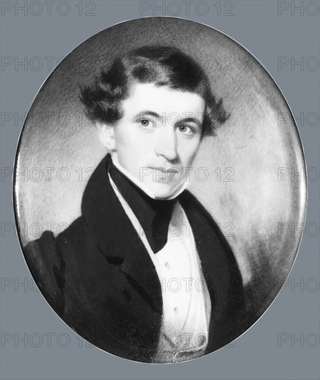 Portrait of a Gentleman, ca. 1830-33. Creator: Henry Inman.