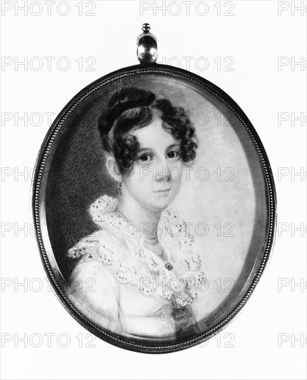 Mrs. John Cox (Mrs. Thankful Harris Gore), ca. 1810. Creator: Henry Williams.