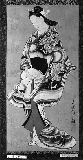 Standing Beauty. Creator: Hishikawa Moronobu.
