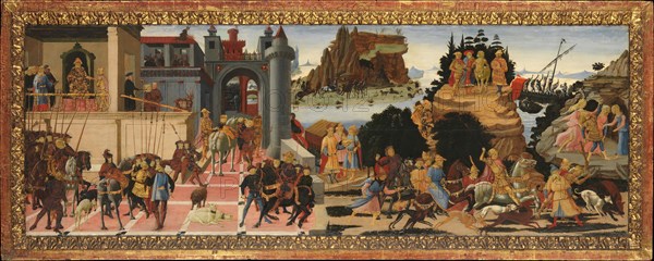 Scenes from the Story of the Argonauts, ca. 1465. Creator: Jacopo del Sellaio.