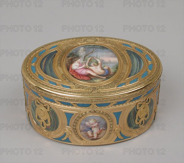 Snuffbox, 1769-70. Creator: Jean-Joseph Barrière.