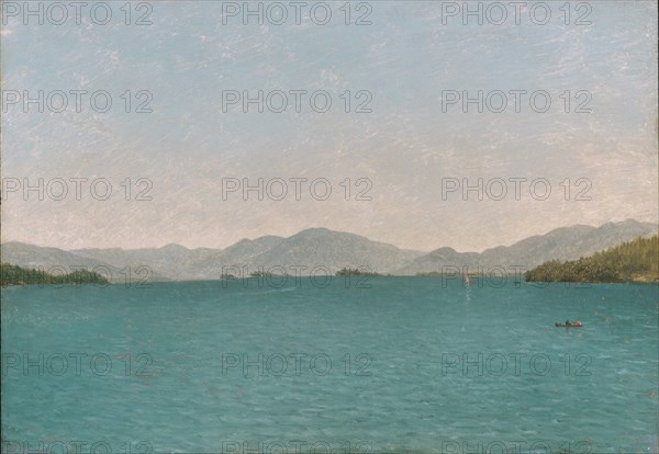 Lake George, Free Study, 1872. Creator: John Frederick Kensett.