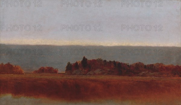 Salt Meadow in October, 1872. Creator: John Frederick Kensett.
