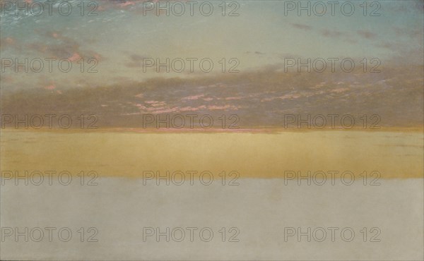 Sunset Sky, 1872. Creator: John Frederick Kensett.