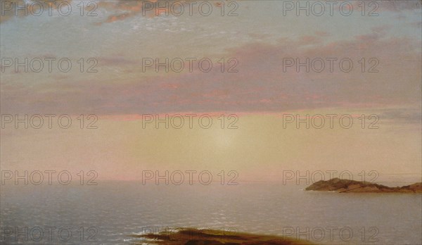 Sunset, 1872. Creator: John Frederick Kensett.