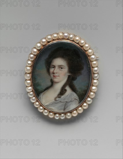 Mrs. William Few (Catherine Nicholson), 1787. Creator: John Ramage.