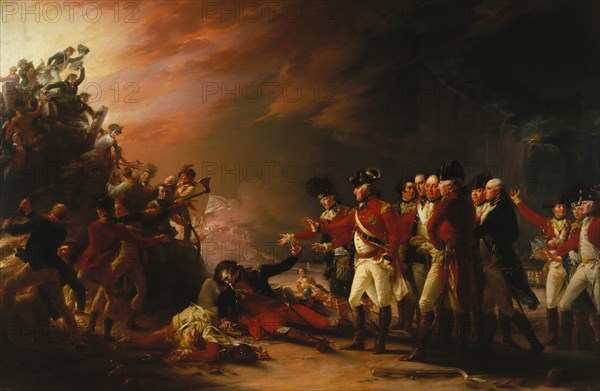 The Sortie Made by the Garrison of Gibraltar, 1789. Creator: John Trumbull.