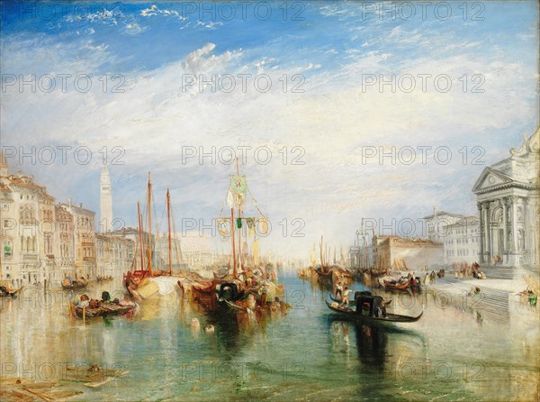 Venice, from the Porch of Madonna della Salute, ca. 1835. Creator: JMW Turner.