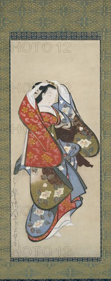 Beautiful Woman, 18th century. Creator: Dohan Kaigetsudo.