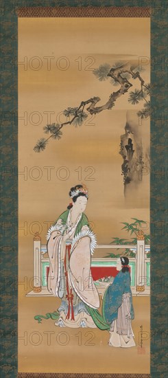 Queen Mother of the West, first half of the 19th century. Creator: Kano Osanobu.