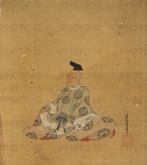 Immortal Poet, 17th century. Creator: Kano Shoun.