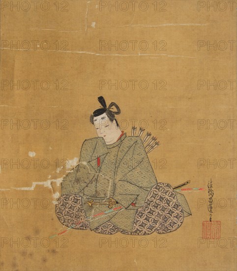 Immortal Poet, 17th century. Creator: Kano Shoun.