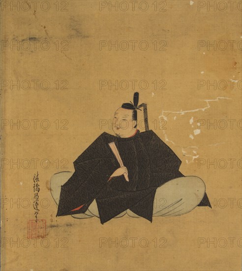 Immortal Poet, 17th century. Creator: Kano Shoun.