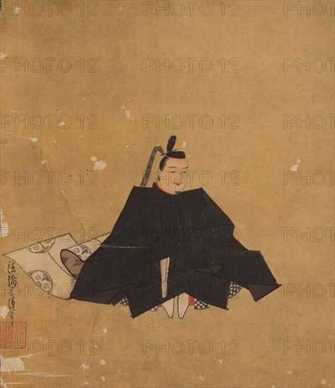 Immortal Poet, 17th century. Creator: Kano Shoun.