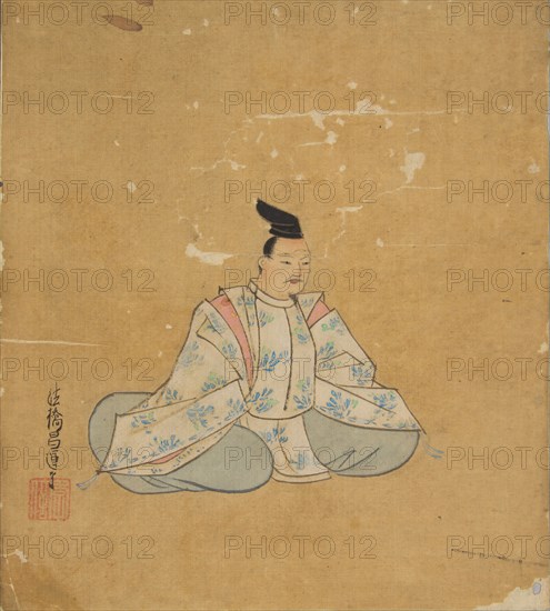 Immortal Poet, 17th century. Creator: Kano Shoun.