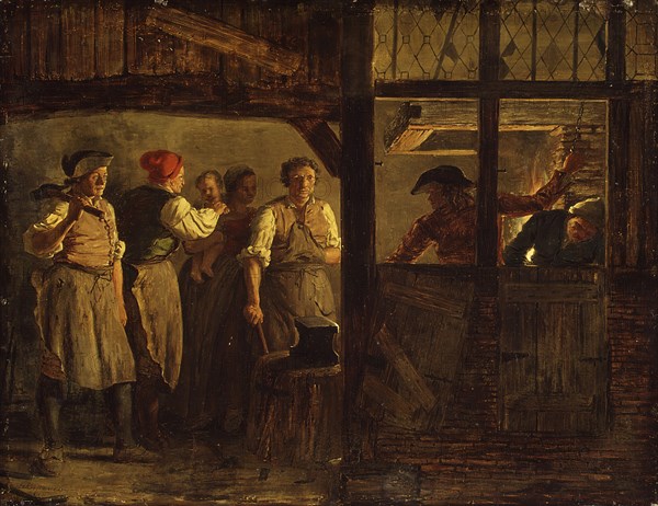 The Forge. Creator: Léonard Defrance.