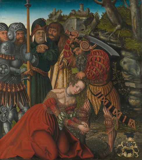 The Martyrdom of Saint Barbara, ca. 1510. Creator: Lucas Cranach the Elder.