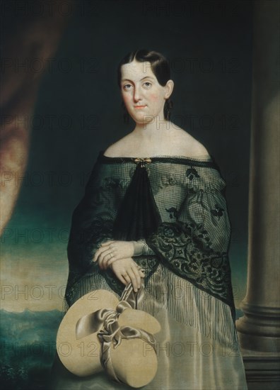 Mrs. James Merrill Cook, 1840. Creator: Nelson Cook.