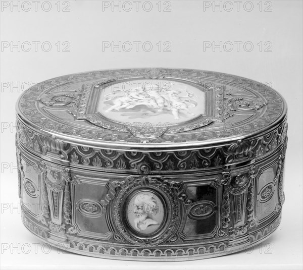 Snuffbox, ca. 1770. Creators: PMC, Philippe Ernst Schindler.