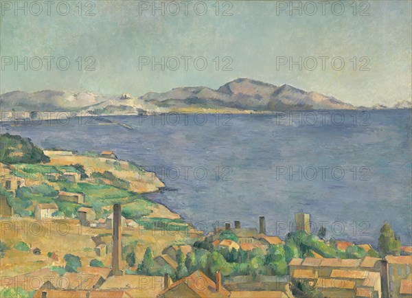 The Gulf of Marseilles Seen from L'Estaque, ca. 1885. Creator: Paul Cezanne.
