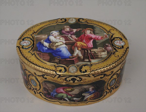 Snuffbox, 1758-59. Creator: Paul Robert.