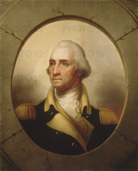 George Washington, ca. 1846. Creator: Rembrandt Peale.