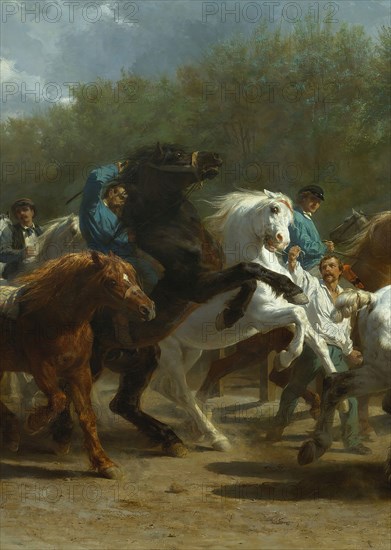 The Horse Fair, 1852-55. Creator: Rosa Bonheur.