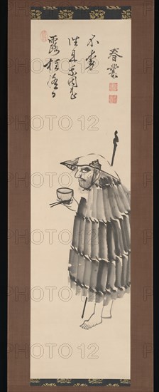 The Monk Daito Kokushi as a Beggar, early 19th century. Creator: Shunso Joshu.