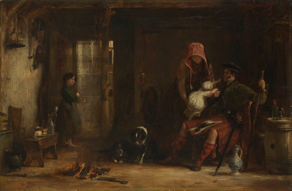 The Highland Family, 1824. Creator: David Wilkie.