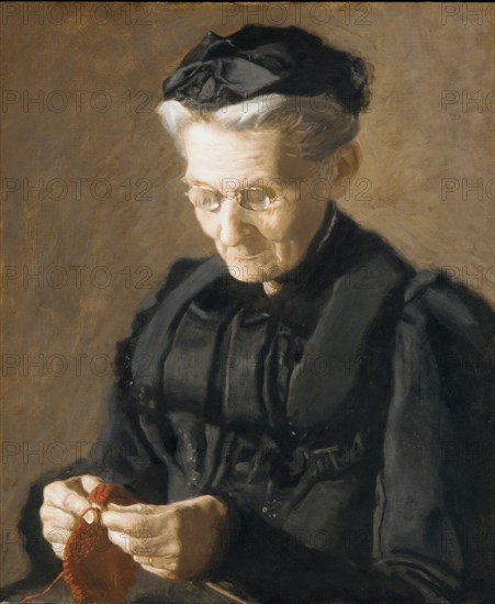 Mrs. Mary Arthur, 1900. Creator: Thomas Eakins.