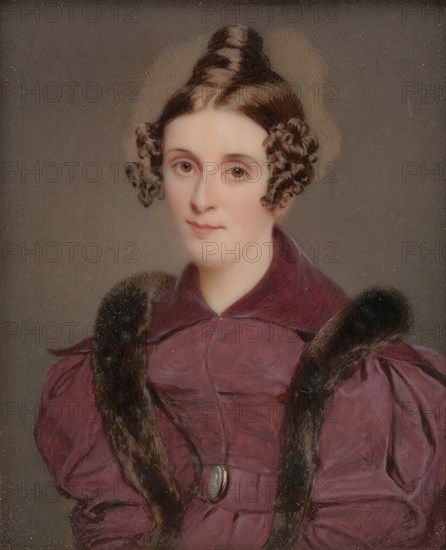 Portrait of a Lady, ca. 1835. Creator: Thomas Seir Cummings.
