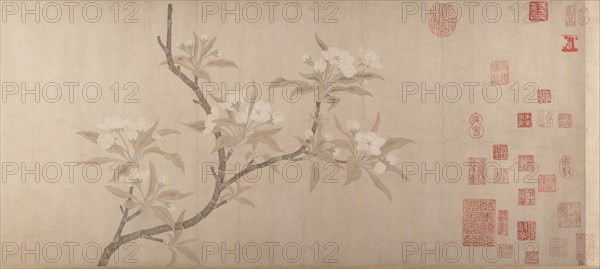 Pear Blossoms, ca. 1280. Creator: Unknown.