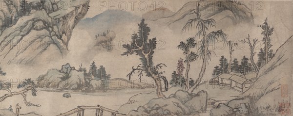 Landscape, Early 20th century, spurious date of 1577. Creator: Unknown.