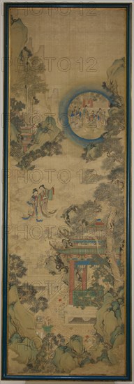 Three scenes from festivals of the twelve months, late 18th-early 19th century. Creator: Unknown.