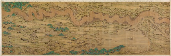 Ten Thousand Miles along the Yellow River, datable to 1690-1722. Creator: Unknown.