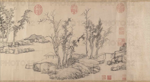 Summer Retreat in the Eastern Grove, datable to before 1515. Creator: Wen Zhengming.